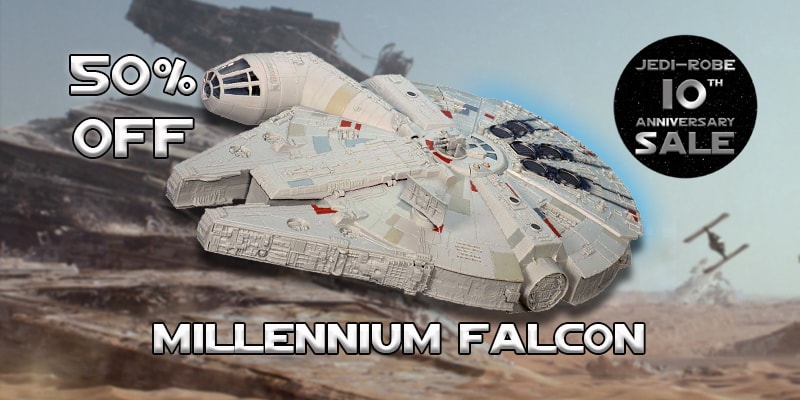 Star Wars Millenium Falcon 50% off sale